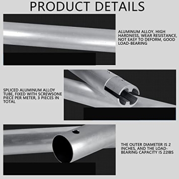 118" Stainless Steel Backdrop Holder System for Studio Use