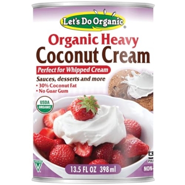 Indulge in Organic Coconut Cream - Vegan and Guilt-Free Delight
