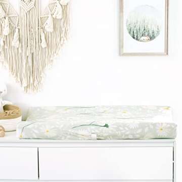 GRSSDER Stretch Ultra Soft Jersey Knit Changing Pad Cover Set 2 Pack, Change Table Pad Covers Fit 32...