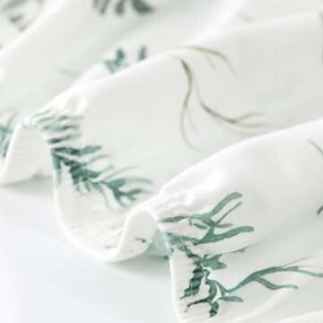 GRSSDER Stretch Ultra Soft Jersey Knit Changing Pad Cover Set 2 Pack, Change Table Pad Covers Fit 32"/34" x 16" Pads Safe and Snug, Pretty Watercolor Daisy Flowers for Baby Girls