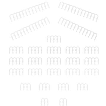 LINKUP - Combs for PSU Cable Extension | 4 x 24 P | 16 x 8 P | 4 x 6 P | Semi Clear
