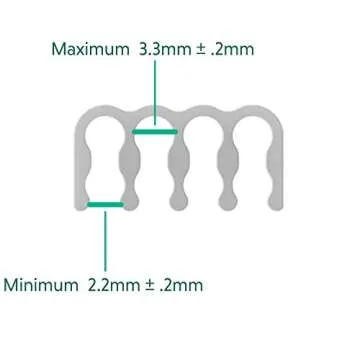 LINKUP - Combs for PSU Cable Extension | 4 x 24 P | 16 x 8 P | 4 x 6 P | Semi Clear