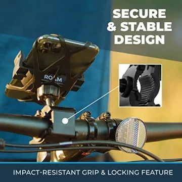 Roam Bike Phone Holder - Universal Fit & 360° Rotation