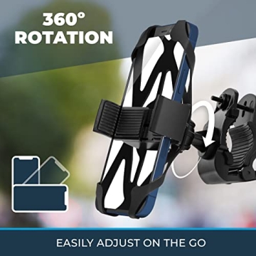 Roam Bike Phone Holder - Universal Fit & 360° Rotation