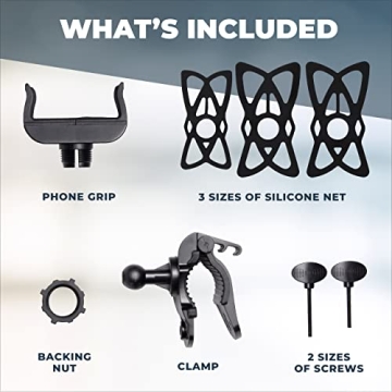 Roam Bike Phone Holder - Universal Fit & 360° Rotation