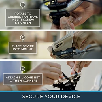Roam Bike Phone Holder - Universal Fit & 360° Rotation