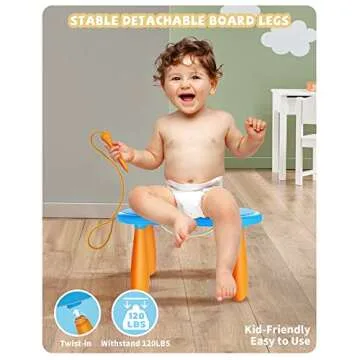 Toddlers Toys Age 1-2, Gift for 1 2 Year Old Toddler Boy Girl, Magnetic Drawing Board for Preschool Learning and Educational Toys, Doodle Board for Baby Kids, Christmas Birthday New Year Gift(Blue)