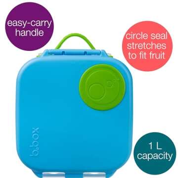 b.box Mini Lunch Box - Lightweight, Leak-Proof, BPA Free