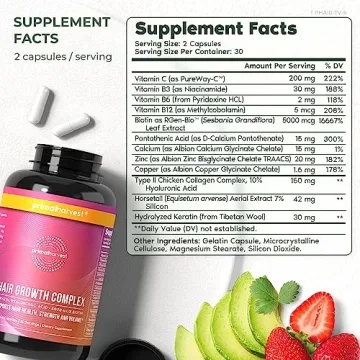 Primal Harvest Hair Growth Vitamins - 1 Pack