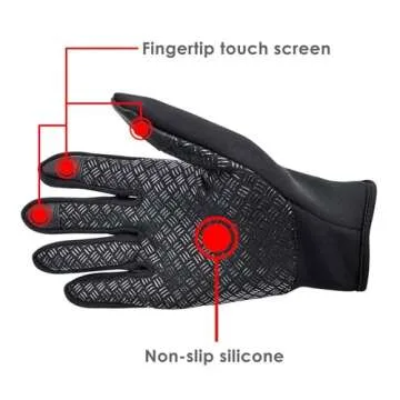 CYG&CL Outdoor Winter Touchscreen Gloves for Sports
