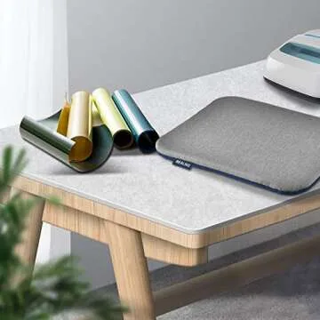 REALIKE Heat Press Mat for Cricut Easypress 2/Cricut Easypress(12X12 inch, 2 Mats), Easy Press Mat for HTV Craft Vinyl Ironing Insulation Transfer Projects