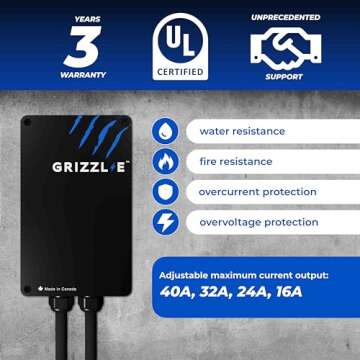 Grizzl-E Classic 240V 40A EV Charger - Fast & Reliable