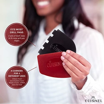 Cast Iron Cleaner Kit Brush Chainmail Scrapers Ultimate Care