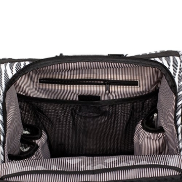 ALLCAMP Zebra Diaper Bag Stylish and Functional Large Backpack