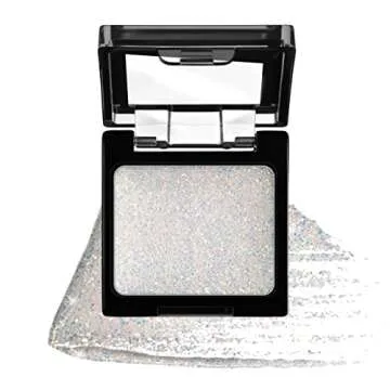 wet n wild Color Icon Eyeshadow Glitter - Ultra-Pigmented, Vitamin E Infused for a Silky-Smooth Moisturizing Application, Cruelty-Free & Vegan - Bleached