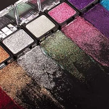 wet n wild Color Icon Eyeshadow Glitter - Ultra-Pigmented, Vitamin E Infused for a Silky-Smooth Moisturizing Application, Cruelty-Free & Vegan - Bleached