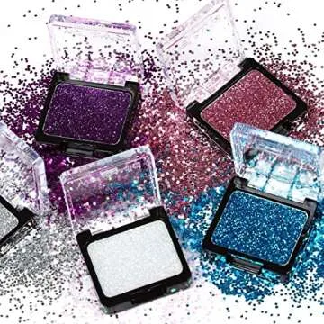 wet n wild Color Icon Eyeshadow Glitter - Ultra-Pigmented, Vitamin E Infused for a Silky-Smooth Moisturizing Application, Cruelty-Free & Vegan - Bleached