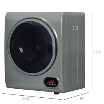 HOMCOM Portable Clothes Dryer for Apartments & RVs