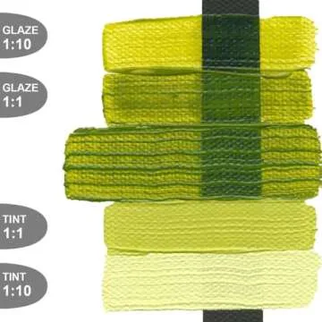 Heavy Body Acrylics by GOLDEN, Green Gold, 2 fl. oz. Tube, Professional Acrylic Paint, Transparent