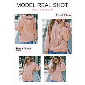 Dokotoo Women’s Cozy Fleece Hoodie for Winter