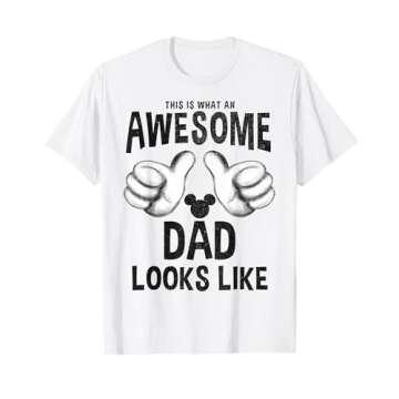 Disney Mickey And Friends Father's Day An Awesome Dad T-Shirt