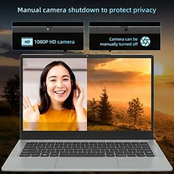 jumper Laptop 24GB LPDDR4X RAM, 1024GB NVMe SSD, Intel Core i5 (up to 3.6GHz), 14 Inch FHD IPS Display, Laptops Computer, 4 Stereo Speakers, USB3.0 * 3, 51300mWH, Cooling Fan, Type-C, Metal.
