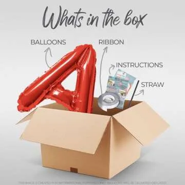 Galentines Letter Balloons for Vibrant Valentine Parties