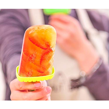 Durable Ozera Popsicle Molds Set of 6 with Funnel