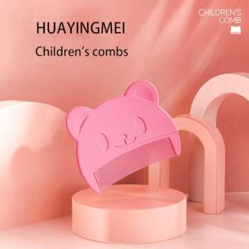 Baby Bath Brush, Baby Cradle Cap Brush, Silicone Massage Brush, Baby Comb, Children's Comb（3pcs）...