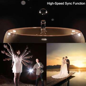 Godox TT350S Flash Speedlite for Sony Camera, 2.4G Wireless GN36 1/8000s HSS TTL Camera Flash Compatible for Sony Camera A7 A7R A7S A7-II A7-III A7R-II A7R-III A7S-II A6300 A6000 etc