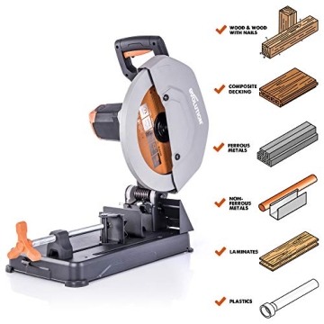 Evolution R355CPS 14-Inch Multi-Material Chop Saw
