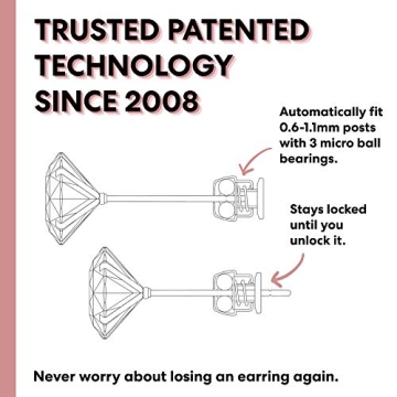 Chrysmela Earring Backs Secure Jewelry Without Worry