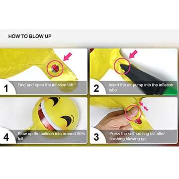 Yeehaw Balloons for First Rodeo Birthday Party Decor - Rose Gold Wild West Theme