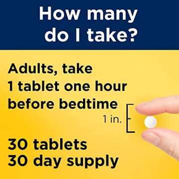 Nature Made Melatonin 10mg for Restful Sleep Support Capsules