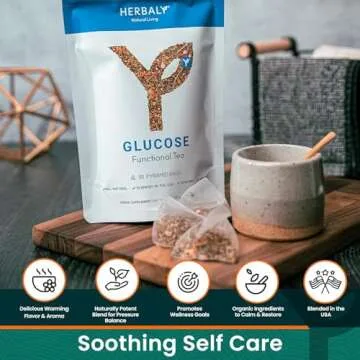 Herbaly Glucose Functional Tea for Vitality & Wellness