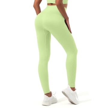 Sportneer Stylish Workout Sets in Avocado Green
