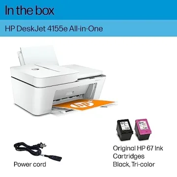 HP DeskJet 4155e Wireless Color Inkjet Printer with Mobile Printing