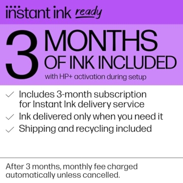 HP DeskJet 4155e Wireless Color Inkjet Printer with Mobile Printing