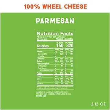 Whisps Cheese Crisps Parmesan Cheese | Protein Chips | Healthy Snacks | Protein Snacks, Gluten Free,...