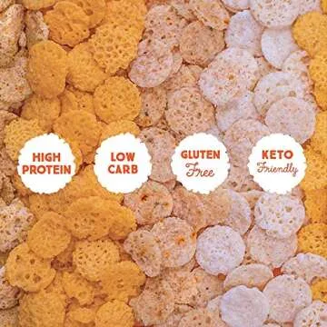 Whisps Cheese Crisps Parmesan Cheese | Protein Chips | Healthy Snacks | Protein Snacks, Gluten Free, High Protein, Low Carb Keto Food (2.12 Oz, 6 Pack)