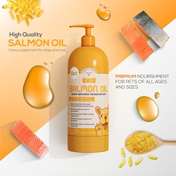 Ruff 'N Ruffus 100% Organic Salmon Oil for Pets