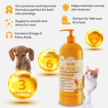 Ruff 'N Ruffus 100% Organic Salmon Oil for Pets