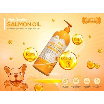 Ruff 'N Ruffus 100% Organic Salmon Oil for Pets