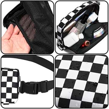 Joysoda Fanny Pack - Adjustable 40-Inch Belt Bag for All Occasions