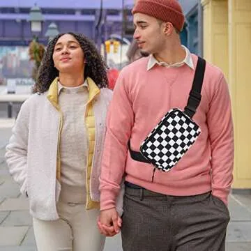 Joysoda Fanny Pack, Adjustable Belt Bag for All