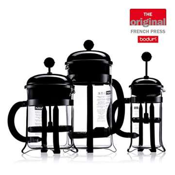 BODUM Chambord 3 Cup French Press Coffee Maker, Copper, 0.35 l, 12 oz