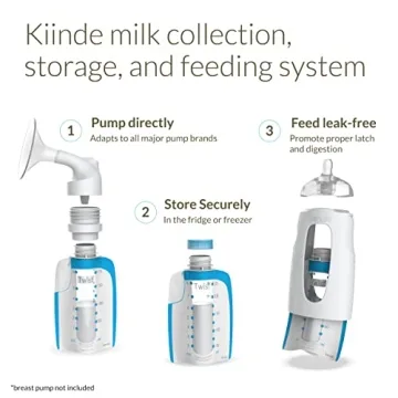 Kiinde Breast Milk Storage Twist Starter Kit Simplify Feeding