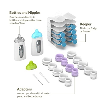 Kiinde Breast Milk Storage Twist Starter Kit Simplify Feeding