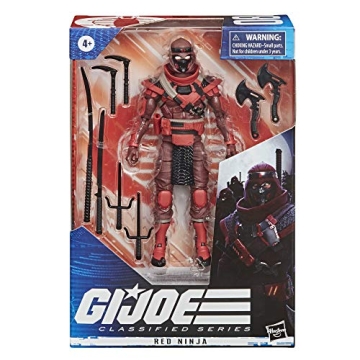 G.I. Joe Classified Red Ninja Action Figure Premium Toy