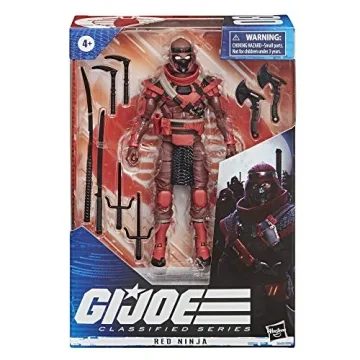 G.I. Joe Classified Red Ninja Action Figure Premium Toy
